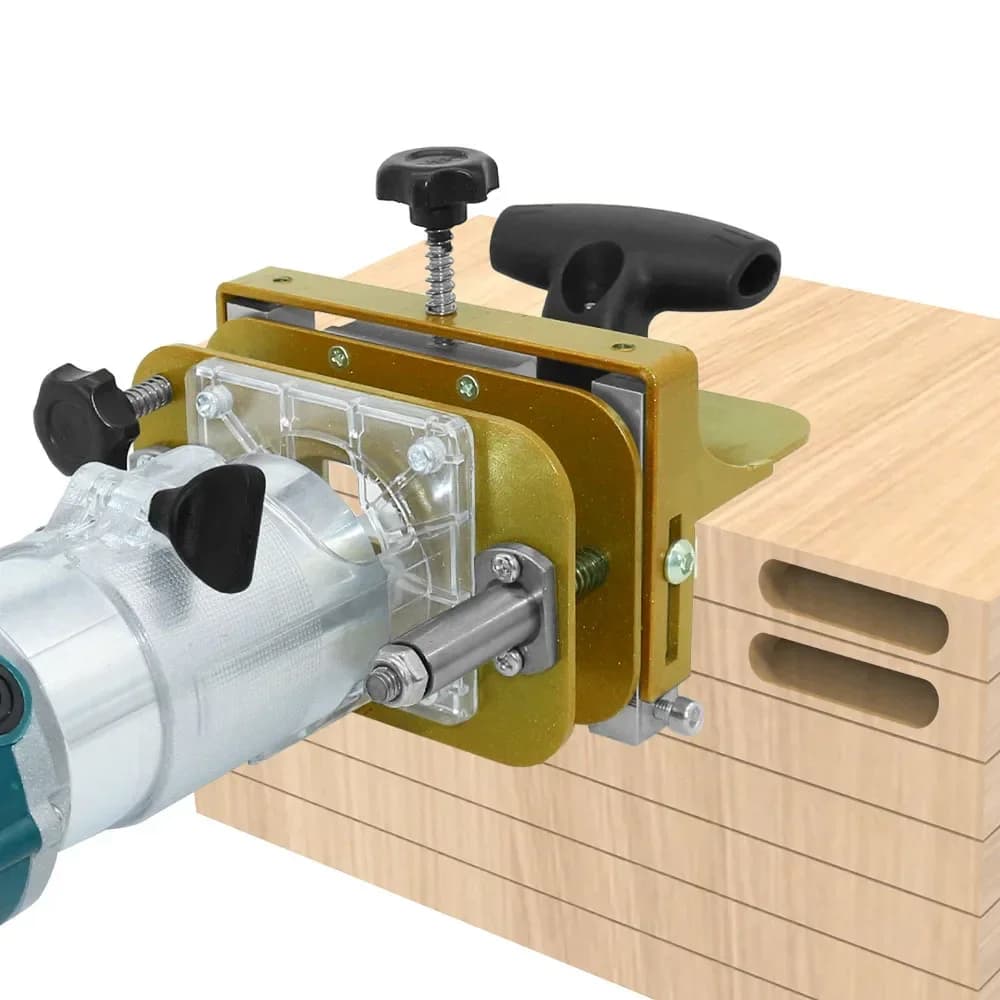 Verdiepingboorbegeleiding voor 65mm trimmachine