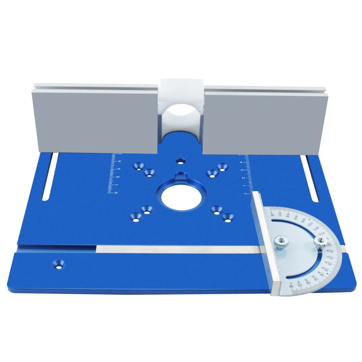 Aluminium bovenfrees tafel insertplaat en liftset
