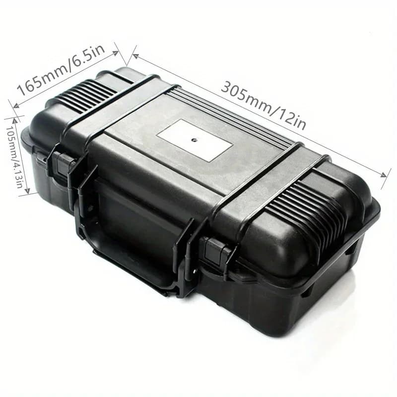 Schokbestendige opbergkoffer voor camera's en instrumenten met schuim