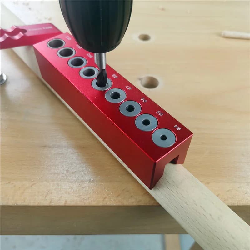 4-12mm Verticale zakgat dowelboorgeleider