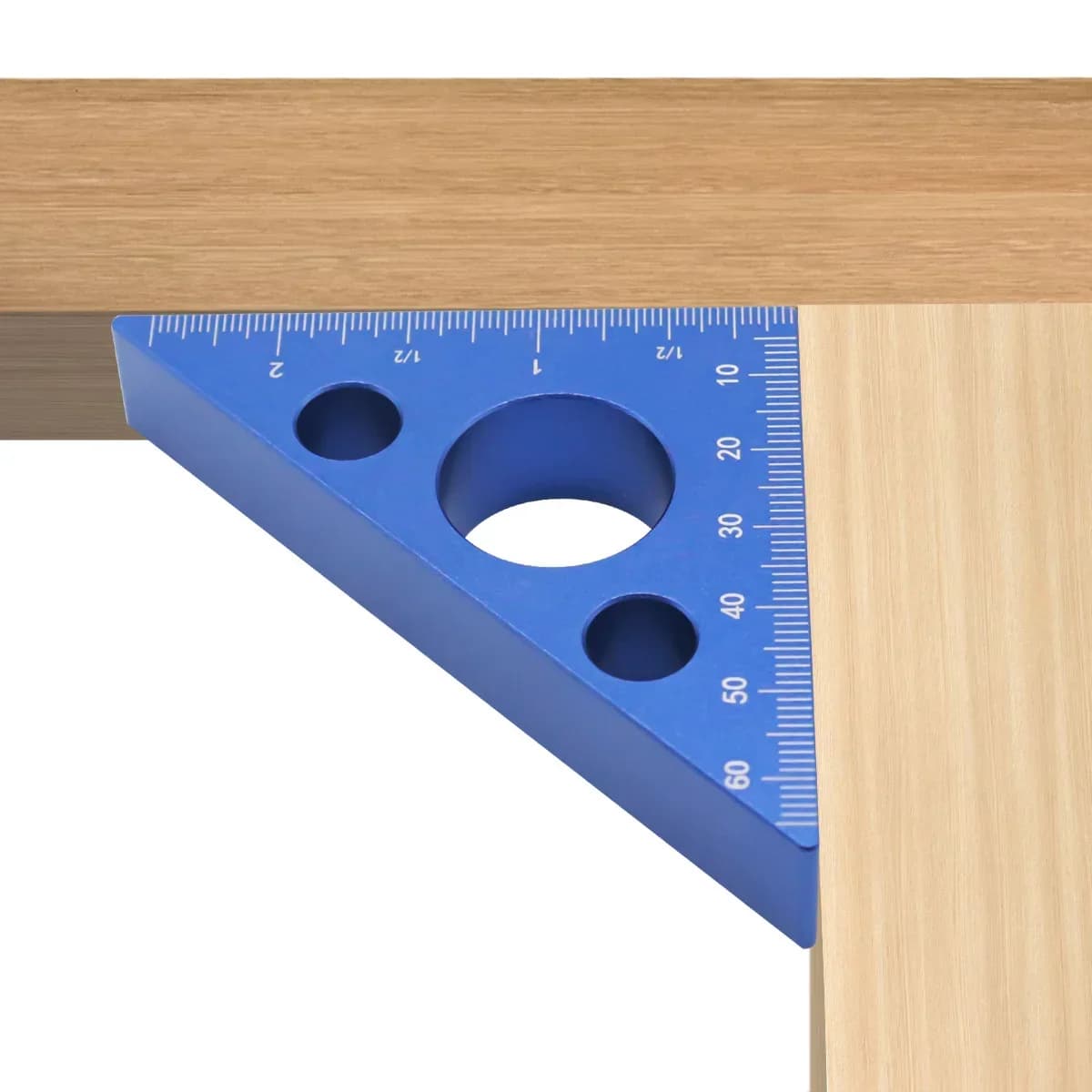 45/90 graden aluminium precisie-hoekmaat