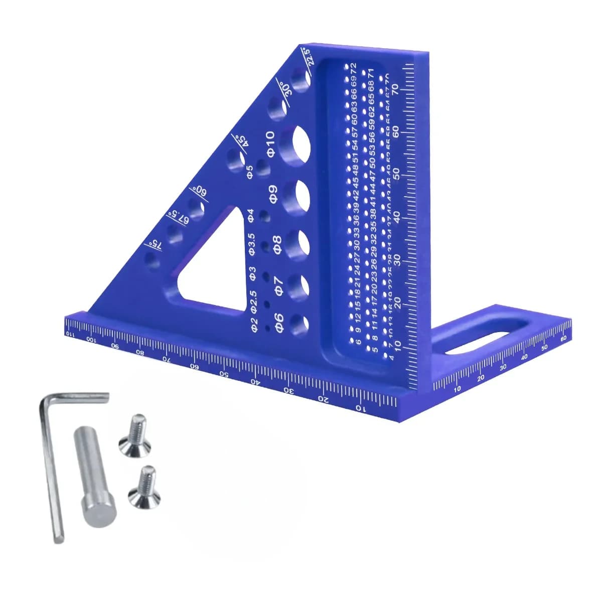 Precisie 3D multi-hoek plastic meet- en leglineaal