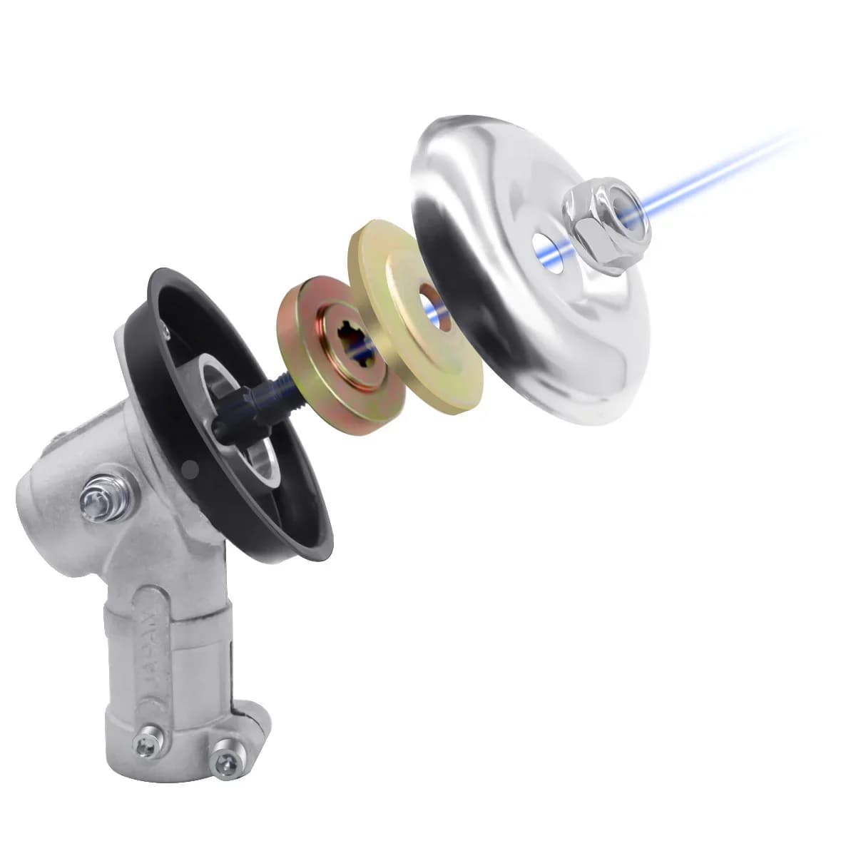 Vervangingskop versnellingsbak 26mm/28mm voor bosmaaier