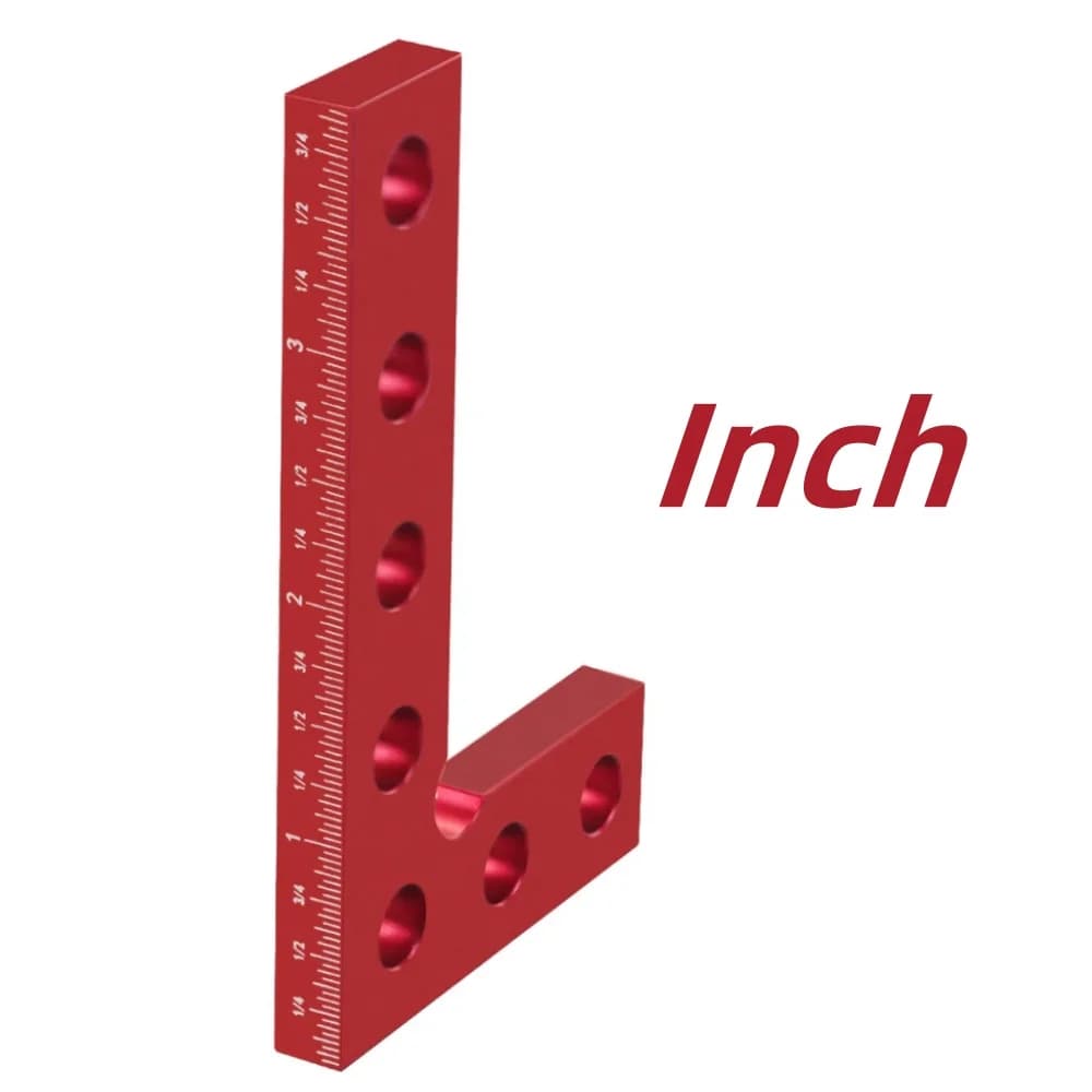 Precisie-aluminium 90-graden hoekliniaal