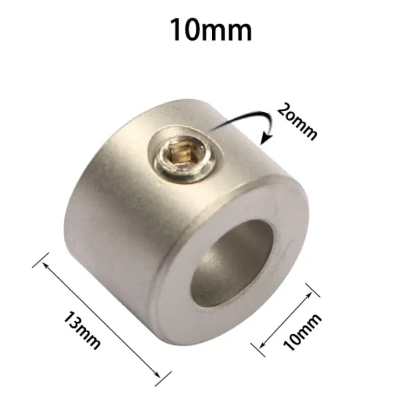 Roestvrijstalen Dowelboorbeugel Stopcollars, 4-10mm