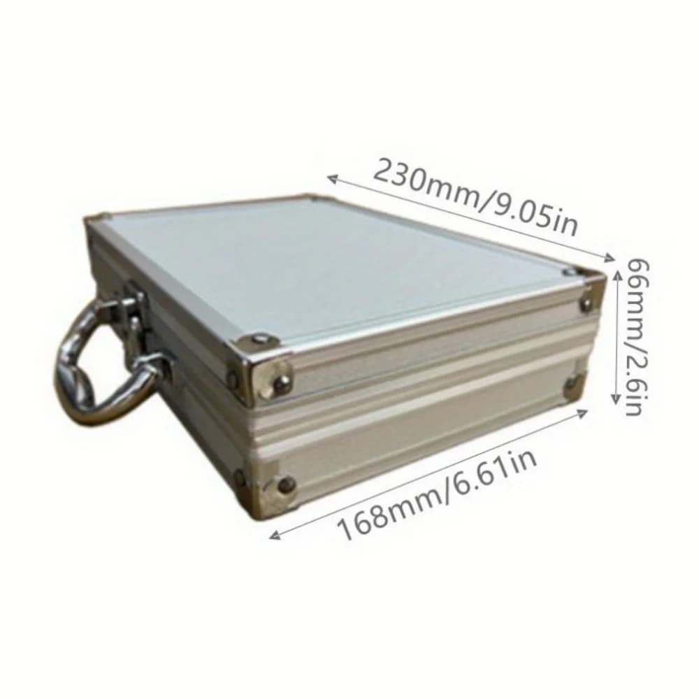 Draagbare Aluminium Opbergkoffer Zonder Schuim