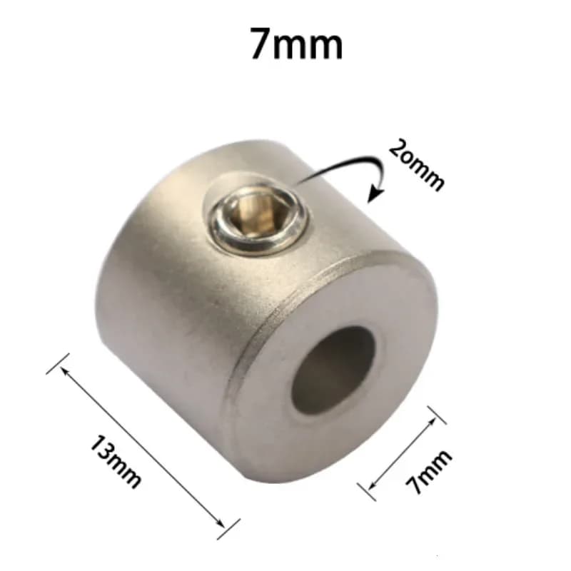 Roestvrijstalen Dowelboorbeugel Stopcollars, 4-10mm