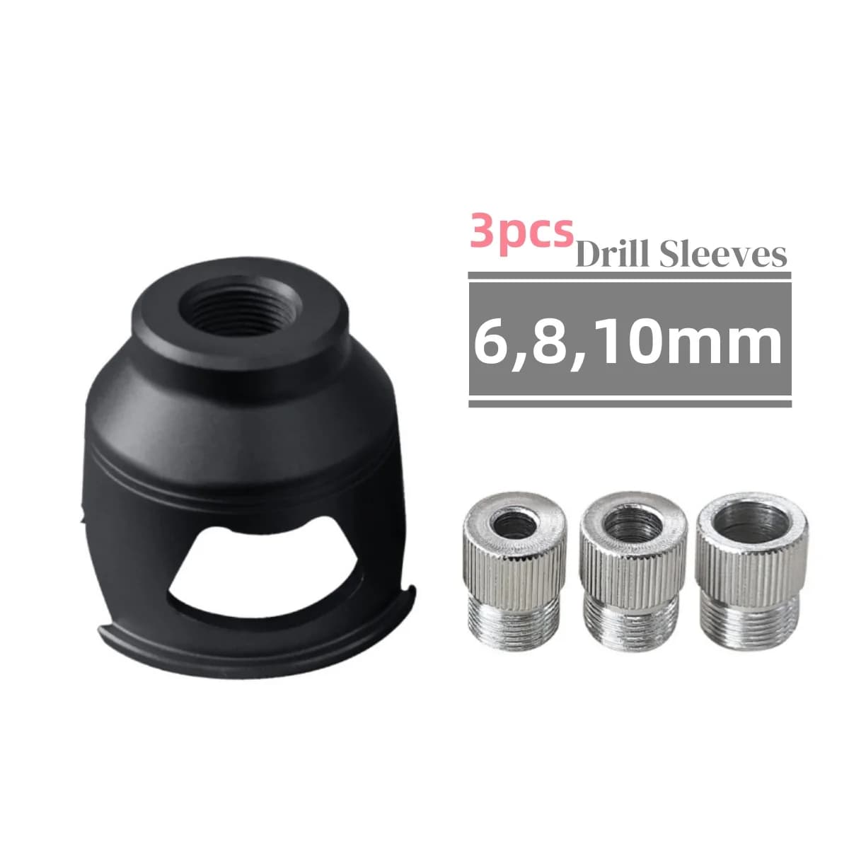 Verticale boorgeleider doweljig-set, 2-10 mm