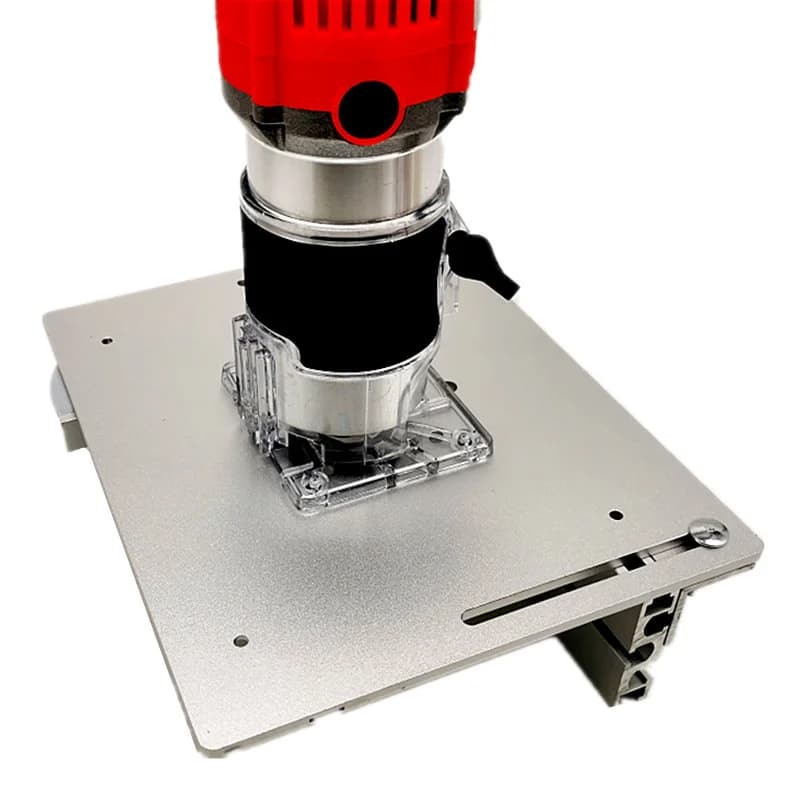 Universeel aluminium freesblad met schuifmaat