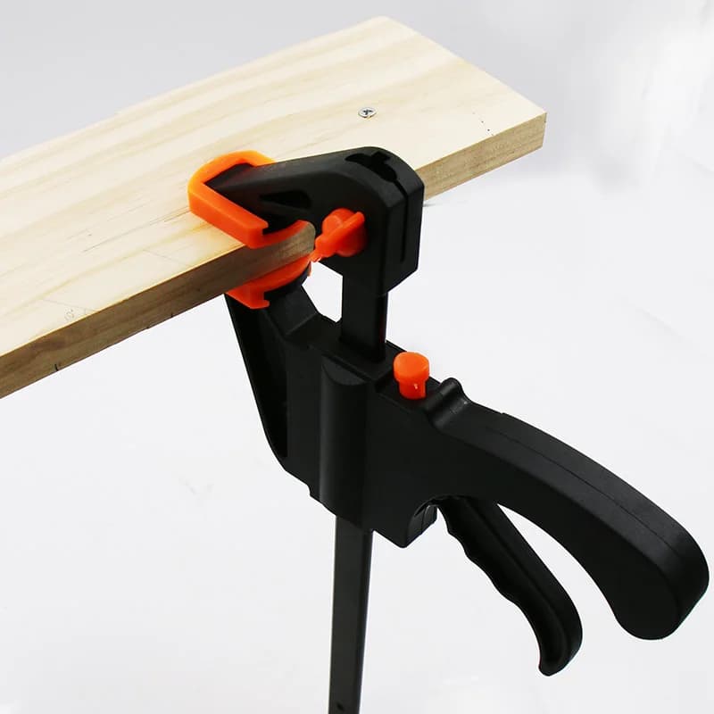 Mini F-klemset 4 inch voor houtbewerking