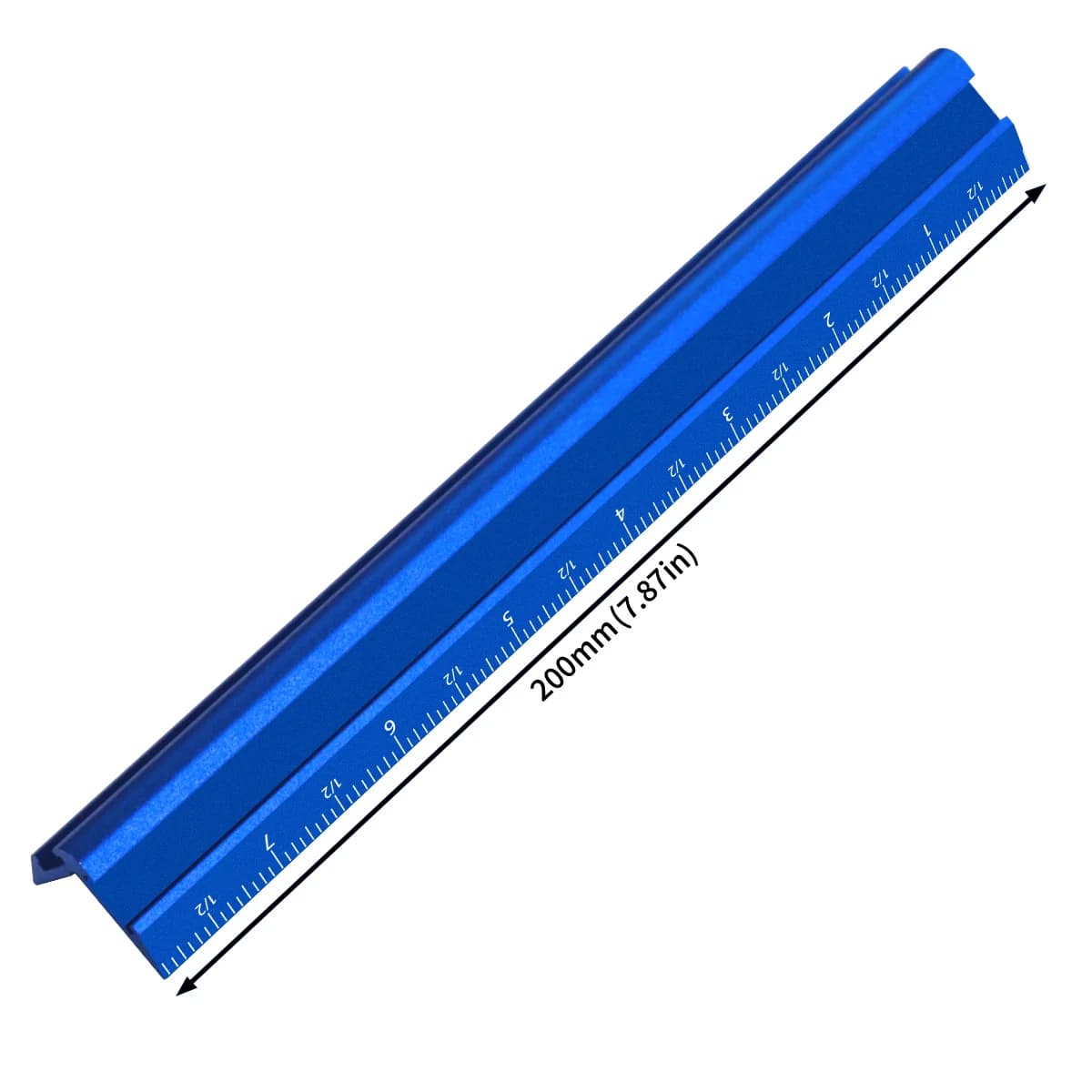 Precisie V-ruler en puntmarkeerder, metrisch en imperial