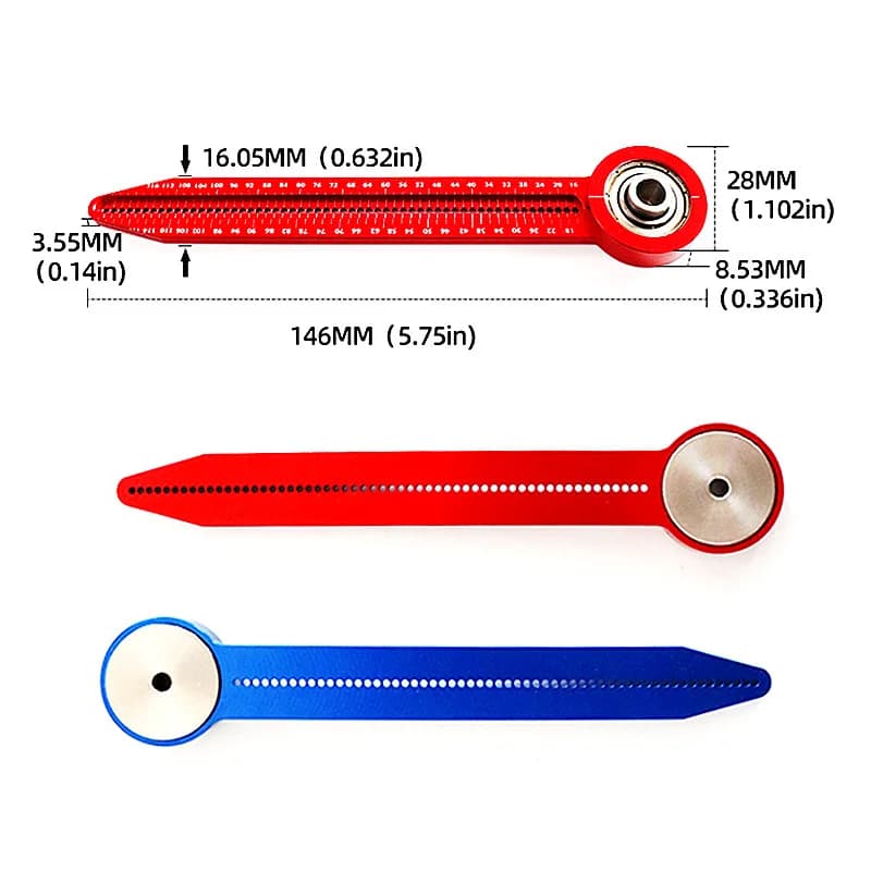 Precisie Legering Cirkelmaker Passer