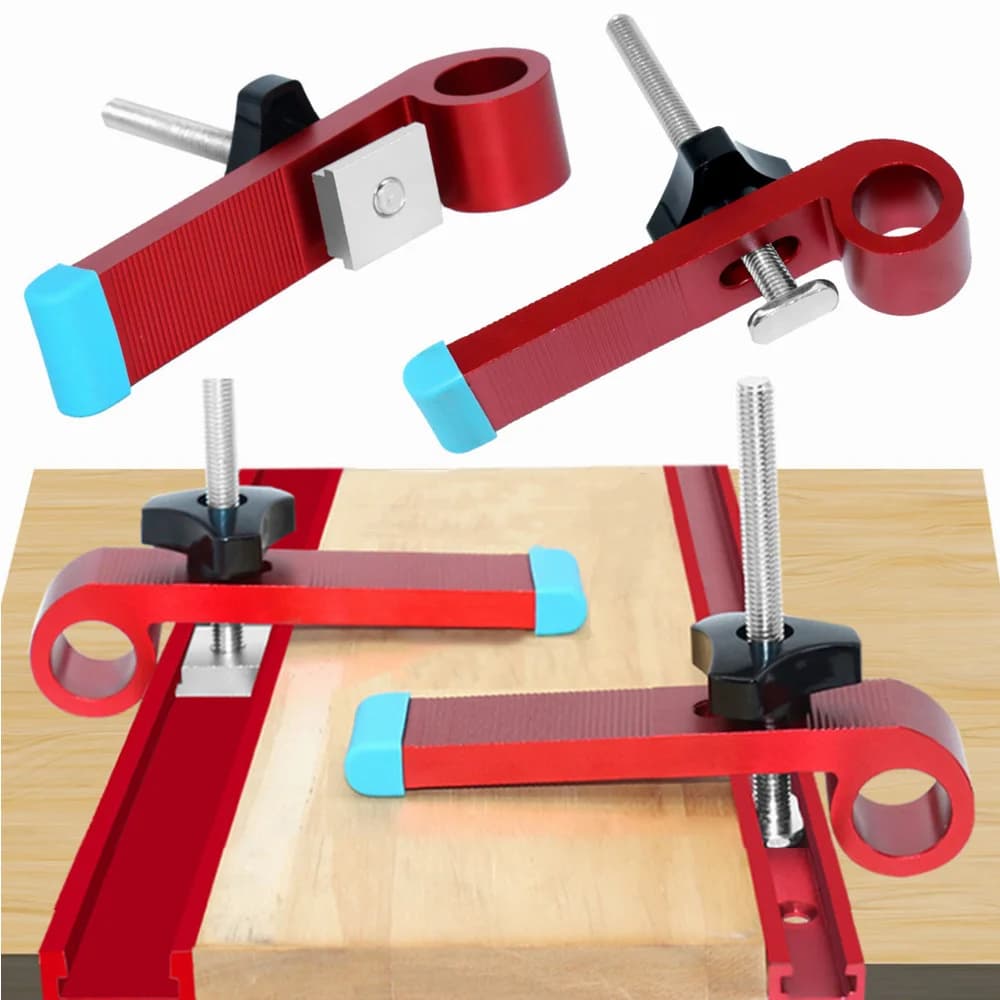 Universele T-profiel spanklem aluminium