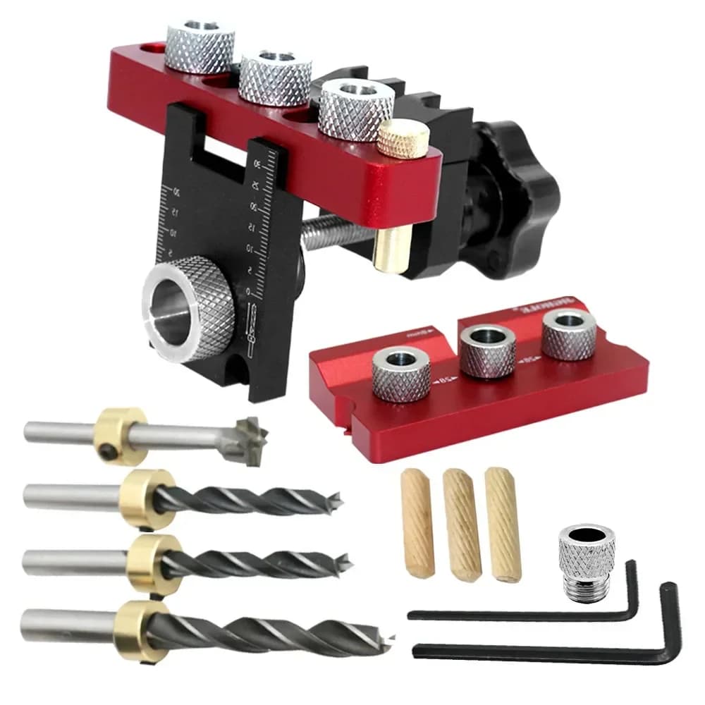 3-in-1 verstelbare houten duimnagelhulpmiddel kit