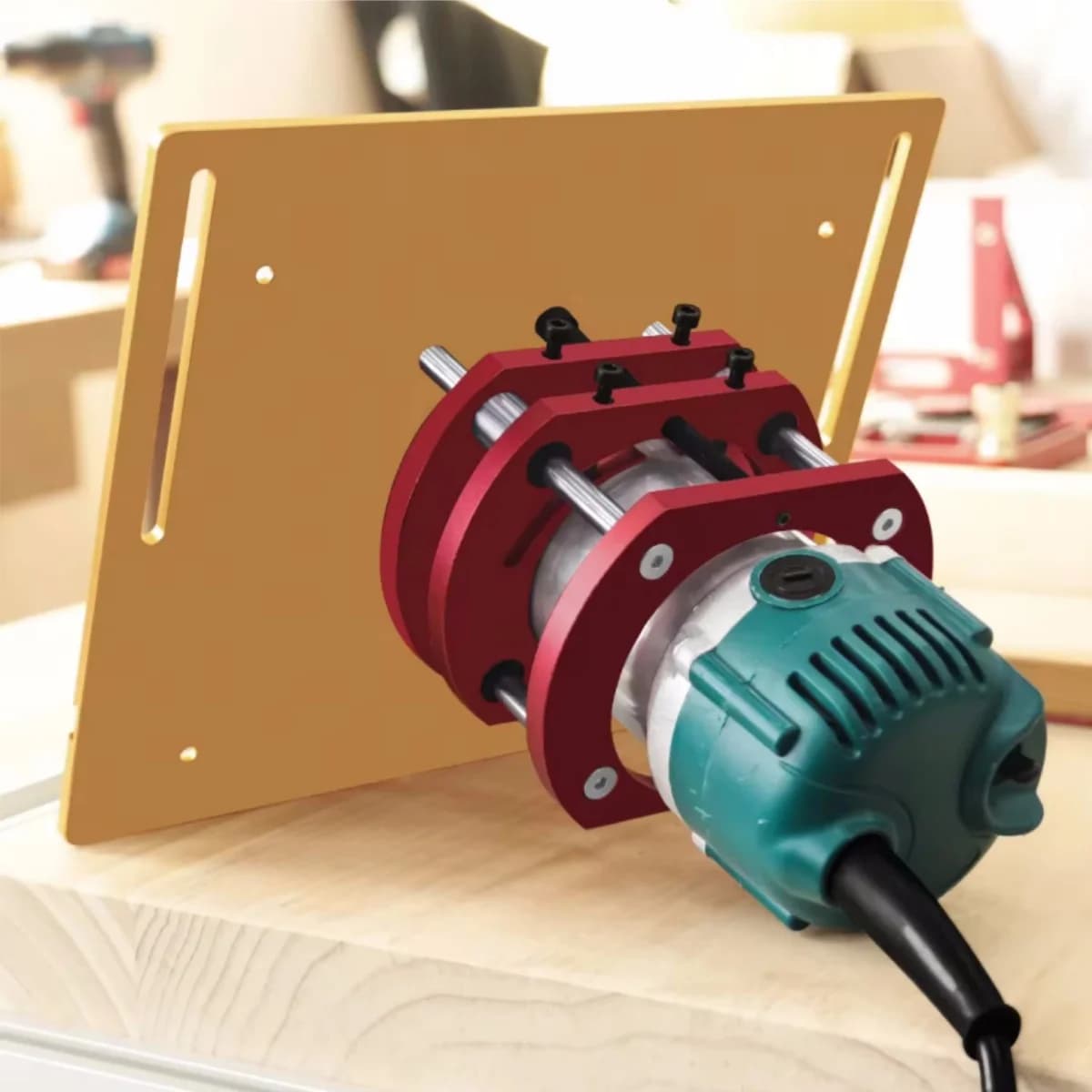 Aluminium frezen tafelblad insertplaat liftset, 65mm