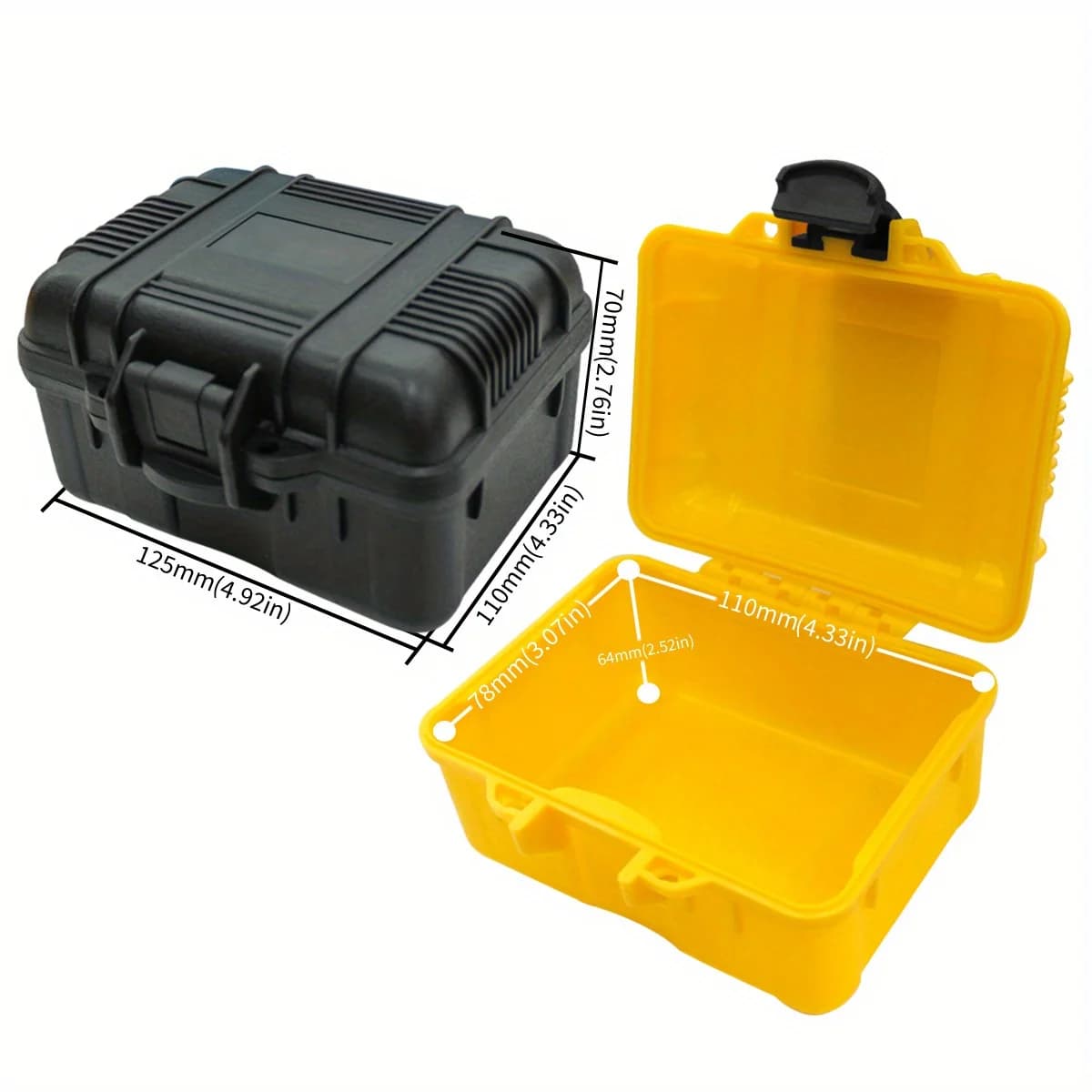 Duurzame plastic horlogebox en organizer