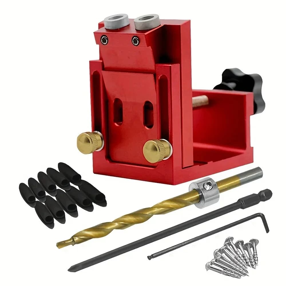 Verstelbare zakgatboormachine kit met 9mm boorgeleider