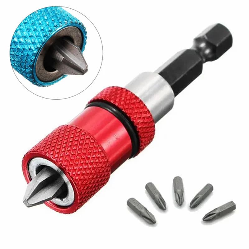 60mm verstelbare magnetische bitverlenging met zeskantige schacht