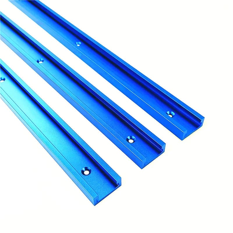 Aluminium T-rail voor houtbewerking verstelaanslag, 30-50cm