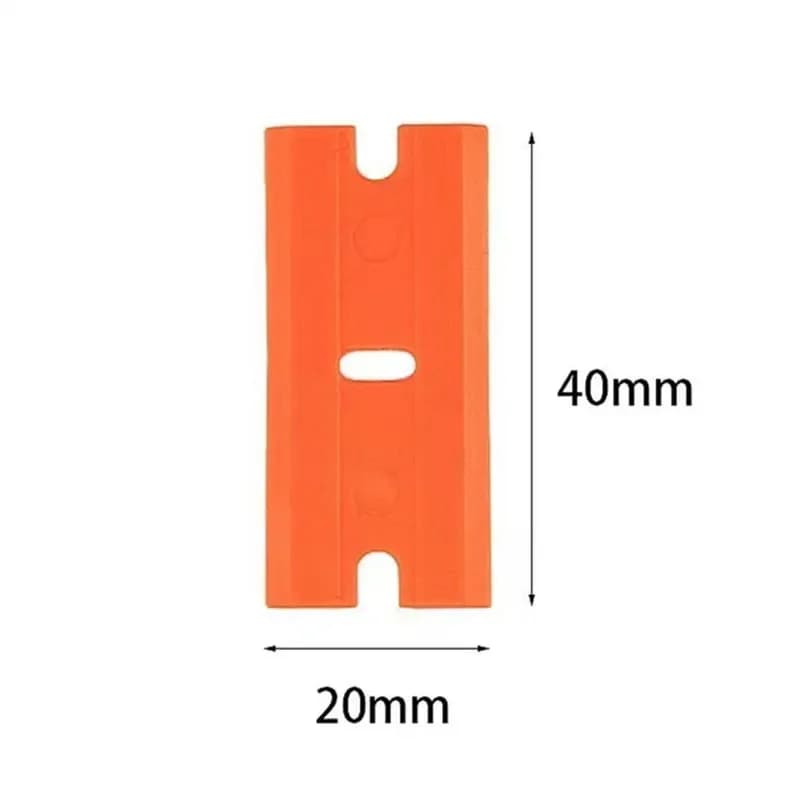 Plastic ruitenschraper met mesjes voor glas