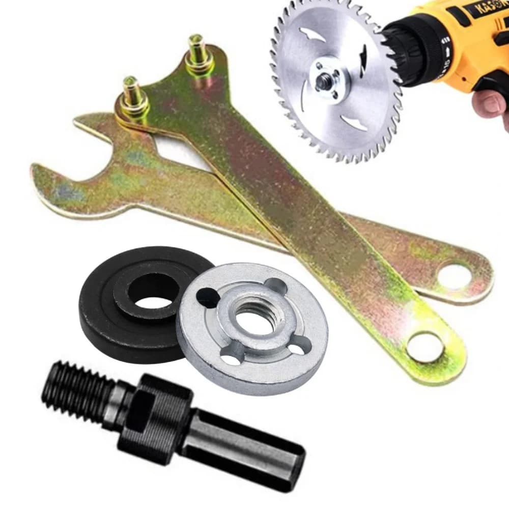 Adapterstang voor 10mm Boormachine naar Haakse Slijpmachine