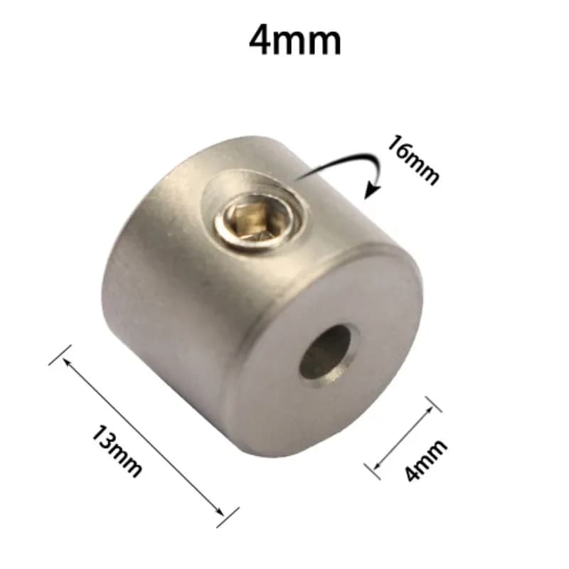 Roestvrijstalen Dowelboorbeugel Stopcollars, 4-10mm