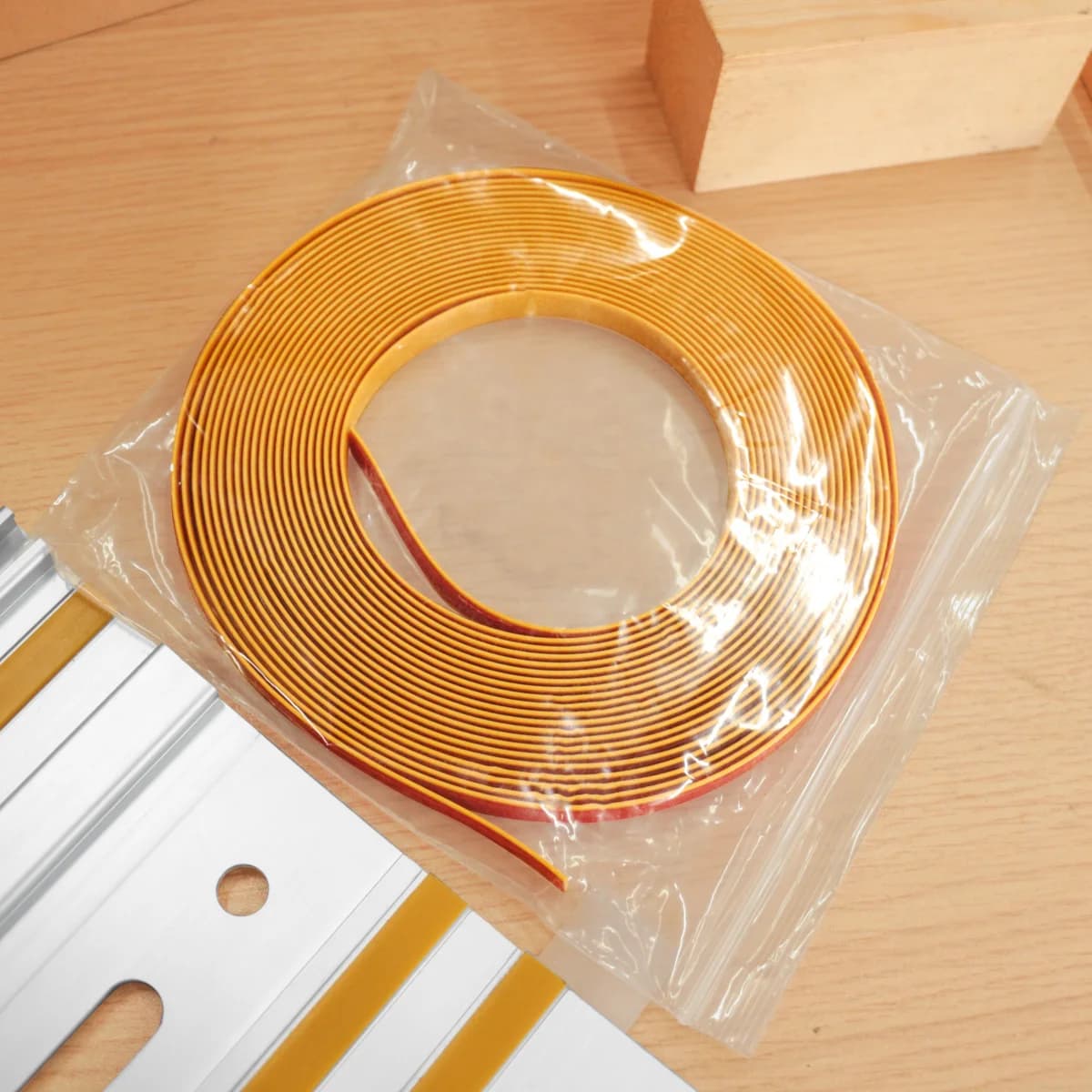 10mm Brede Transparante Splinterbescherming Strip, Rol van 4/8m
